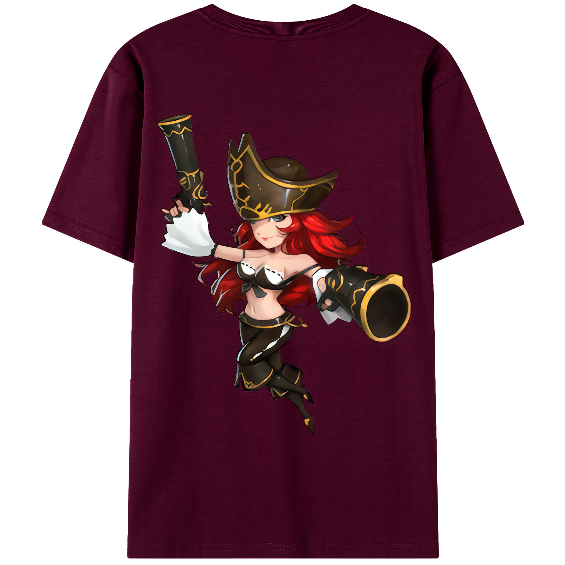 リーグ・オブ・レジェンド League of Legends LOL レディース半袖Tシャツ(バックプリント)